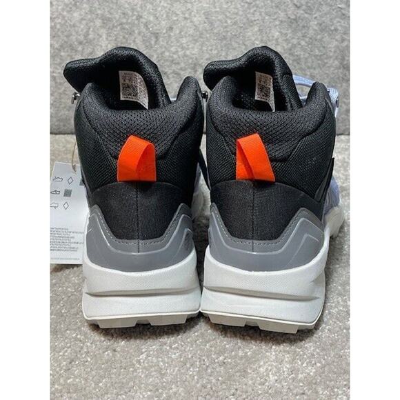 Adidas Terrex Swift R3 Mid Gore-Tex Hiking Shoes Mens 8 Gorpcore Outdoors Black - Picture 4 of 8